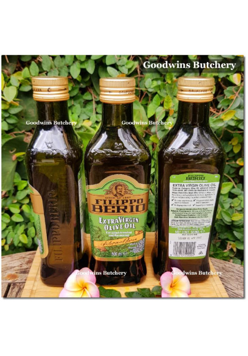 Oil OLIVE OIL Filippo Berio Italy EXTRA VIRGIN minyak zaitun 500ml
